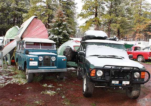 Overland Expo 2015 Land Rover Dormobile