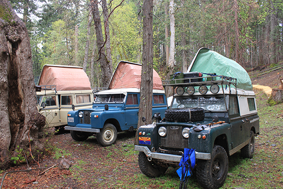 Land Rover Dormobiles