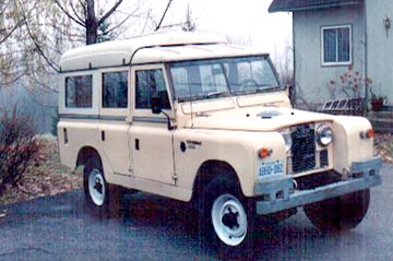 Diesel Land Rover Dormobile