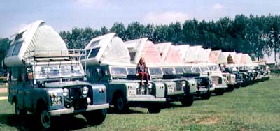 land Rover Dormobiles