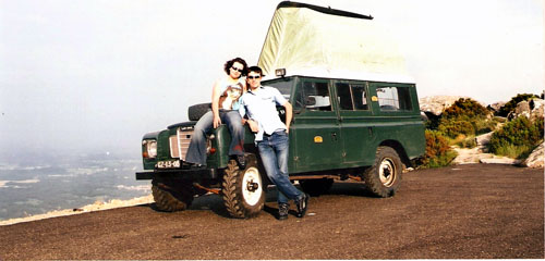 Land Rover Dormobile in Portugal