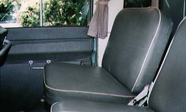 The right hand rear seat in normal position