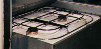 Mid 1960's Land Rover Dormobile cooker