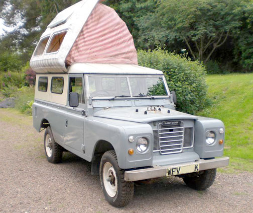 1972  625 Land Rover Dormobile