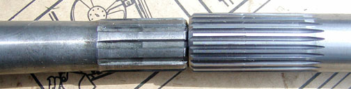 Land Rover axle ends