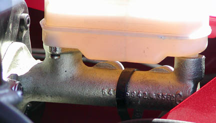Land Rover model 88 master brake cylinder