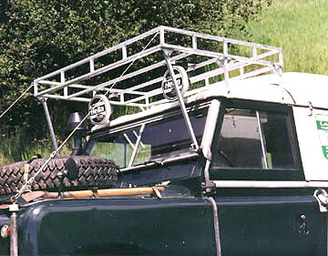 Green Rovers roof rack