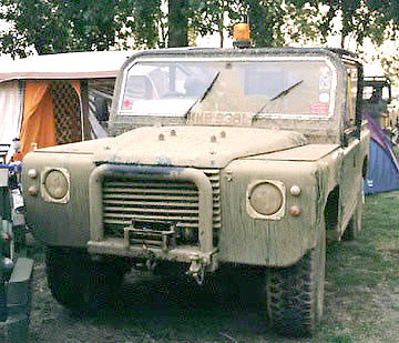 Land Rover with Jag. V12 engine