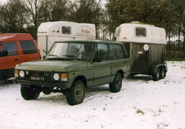 Even a Range Rover has to work