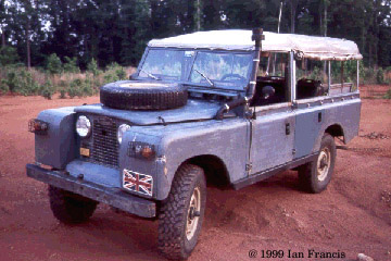 Bill Rice's Land Rover 109