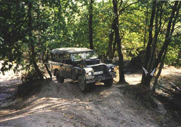 Military Land Rover 109