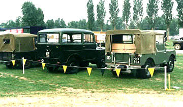 land Rover series I rear
