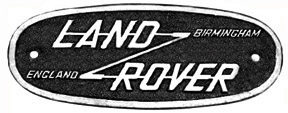 Land Rover series I logo
