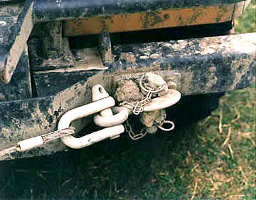 Camel Trophy Defender winch hook