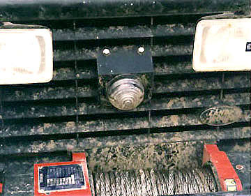 Camel Trophy Land Rover Defender winch light