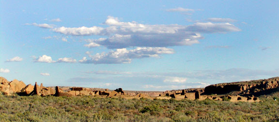 Peublo Bonito anasazi ruins