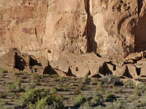 Peublo Bonito anasazi ruins