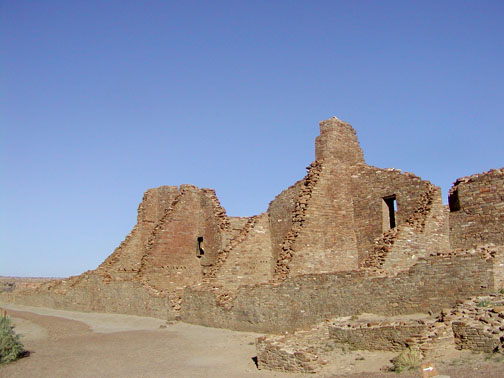 Peublo Bonito anasazi ruins