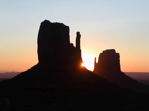 Monument Valley Dawn at the Mittins