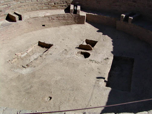 Salmon ruins great kiva
