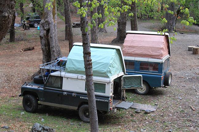 2 Land Rover Dormobiles