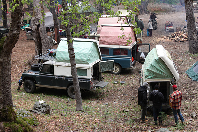 Land Rover Dormobiles