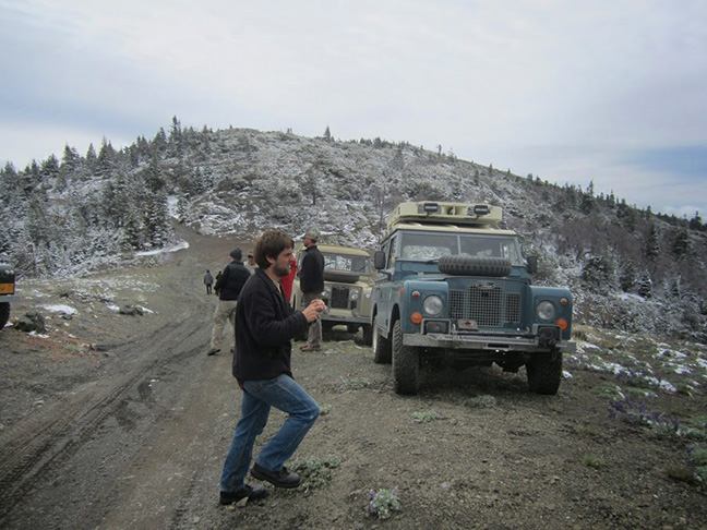 Land Rovers