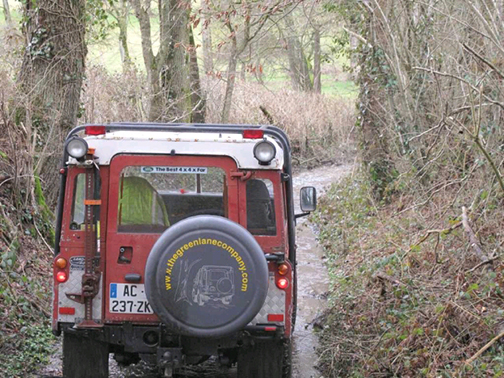 Series IIA Land Rover 88 rear