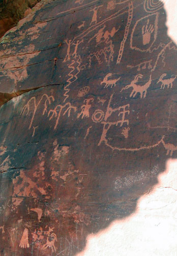 Vally of Fire petroglyphs